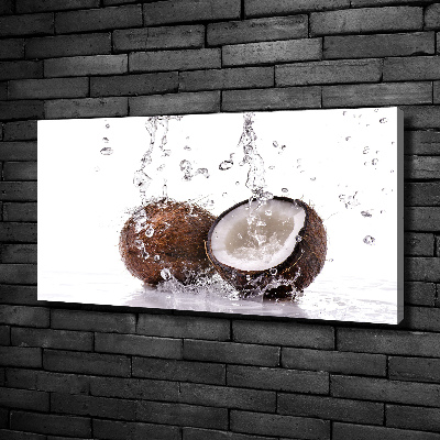 Foto quadro su tela Cocco e acqua