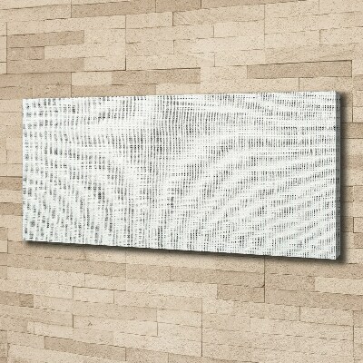 Quadro su tela Tela di lino bianca