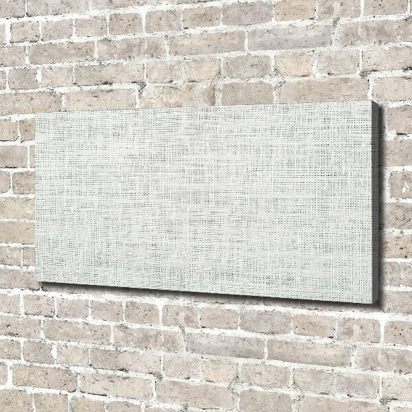 Quadro su tela Tela di lino bianca