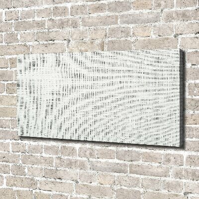 Quadro su tela Tela di lino bianca