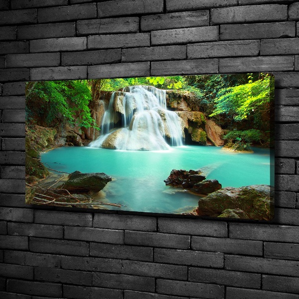 Foto quadro su tela Cascata