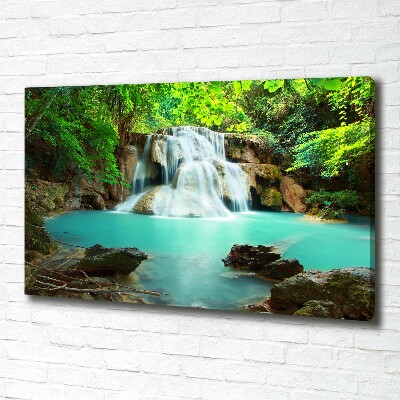 Foto quadro su tela Cascata