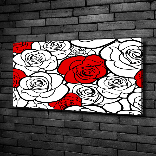 Quadro su tela Rose