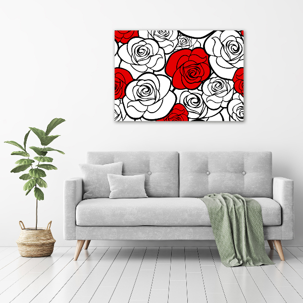 Quadro su tela Rose