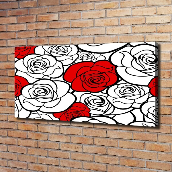 Quadro su tela Rose