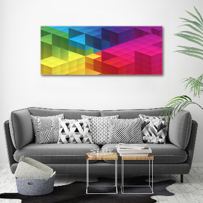 Foto quadro su tela Sfondo geometrico