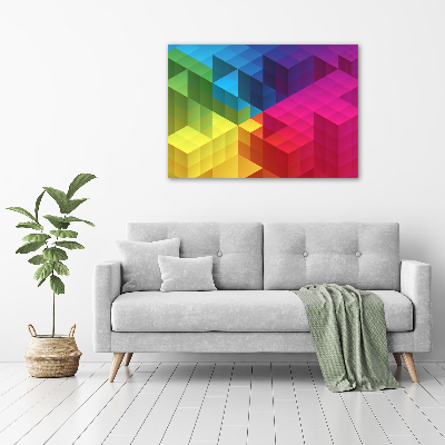 Foto quadro su tela Sfondo geometrico