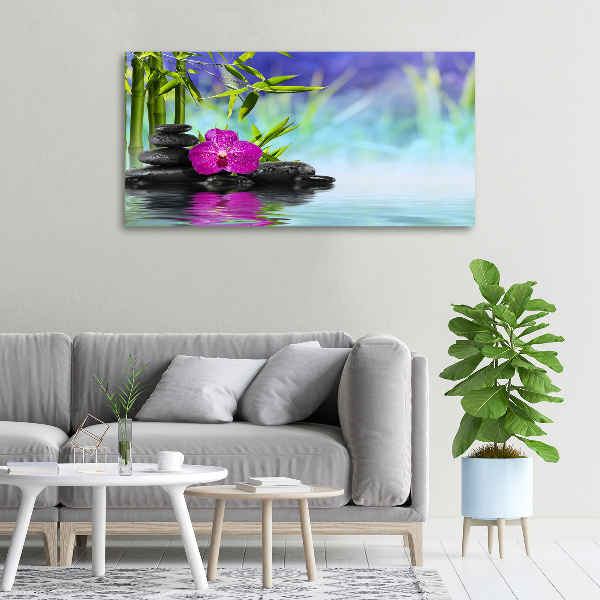 Foto quadro su tela Orchidea di bambù