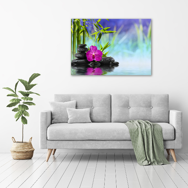 Foto quadro su tela Orchidea di bambù