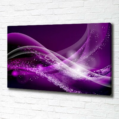 Quadro stampa su tela Onda astratta