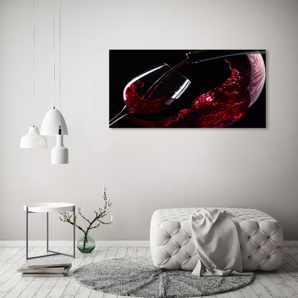 Quadro stampa su tela Vino rosso