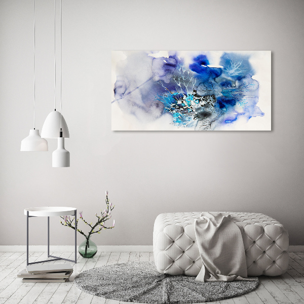 Foto quadro su tela Fiori astratti
