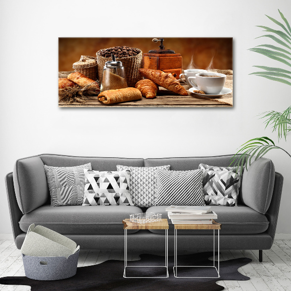 Foto quadro su tela Colazione