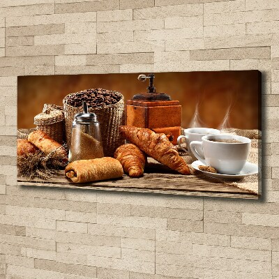 Foto quadro su tela Colazione