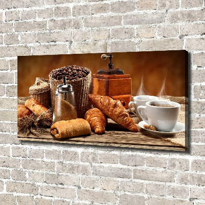 Foto quadro su tela Colazione