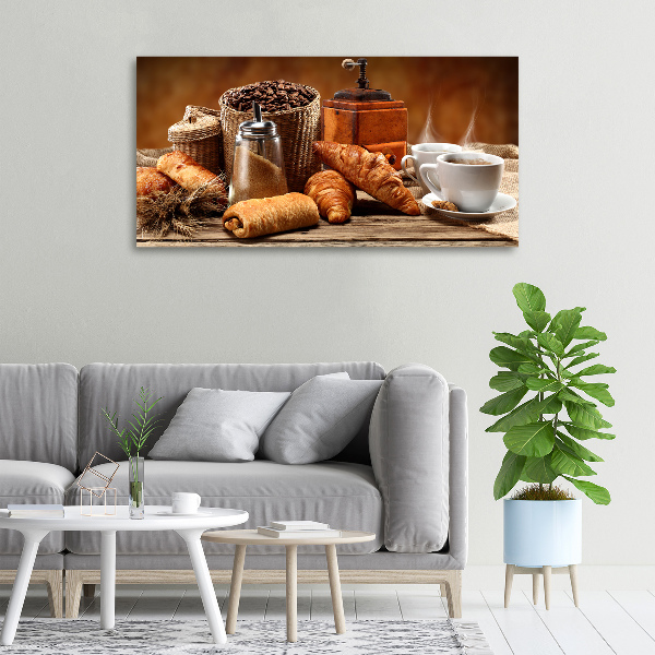 Foto quadro su tela Colazione