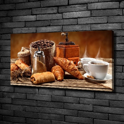 Foto quadro su tela Colazione