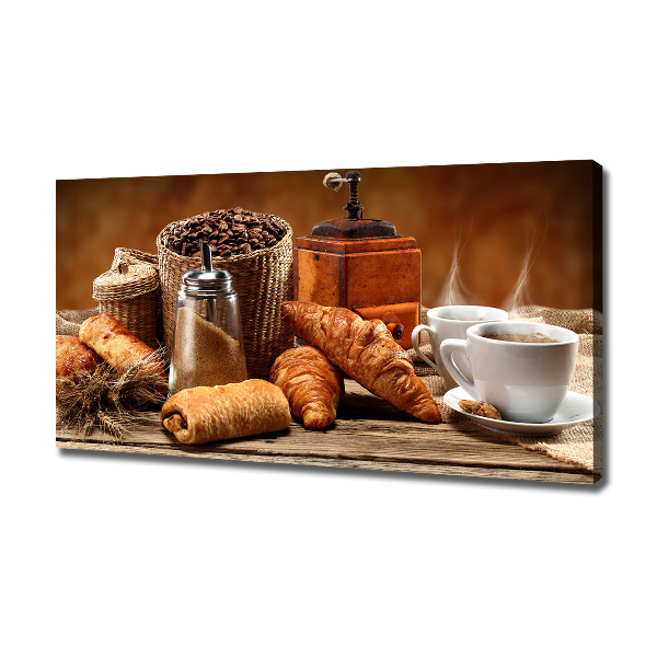 Foto quadro su tela Colazione