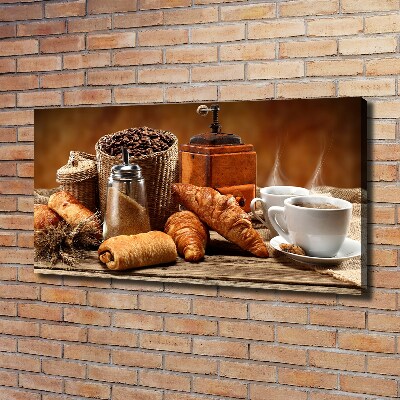 Foto quadro su tela Colazione