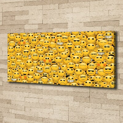 Quadro stampa su tela Emoticon