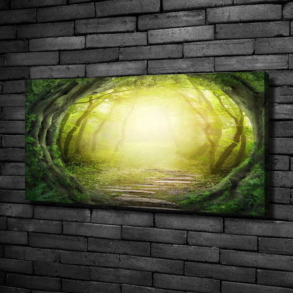 Foto quadro su tela Tunnel tra gli alberi