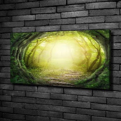 Foto quadro su tela Tunnel tra gli alberi