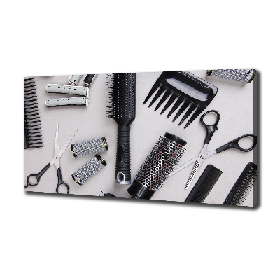 Foto quadro su tela Strumenti da parrucchiere