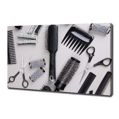 Foto quadro su tela Strumenti da parrucchiere