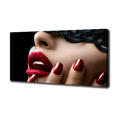 Foto quadro su tela Maschera di pizzo