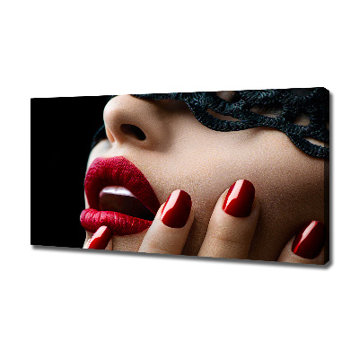 Foto quadro su tela Maschera di pizzo