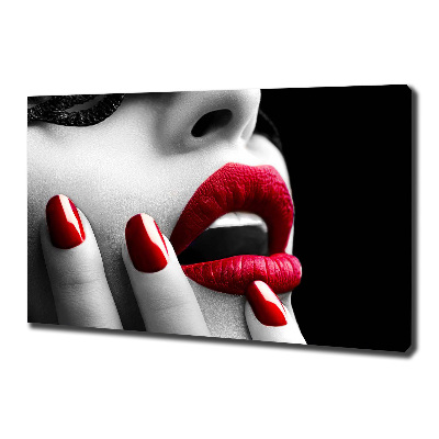 Quadro stampa su tela Maschera di pizzo