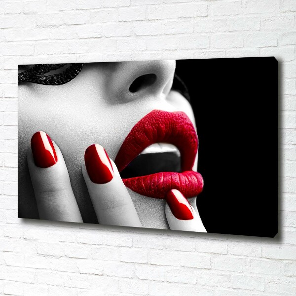 Quadro stampa su tela Maschera di pizzo