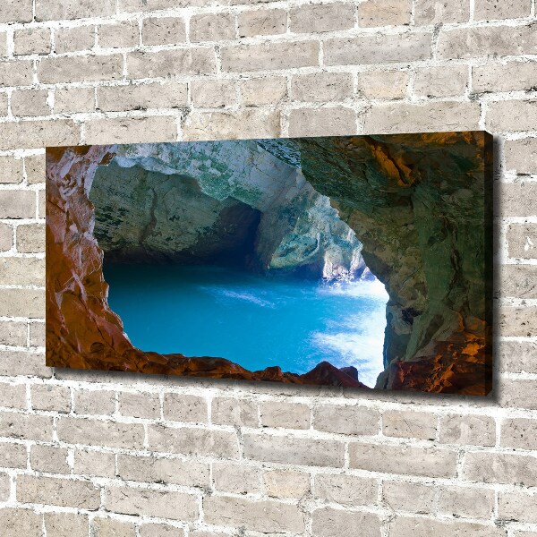 Quadro stampa su tela Grotta marina