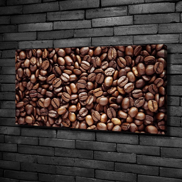 Foto quadro su tela Chicchi di caffè