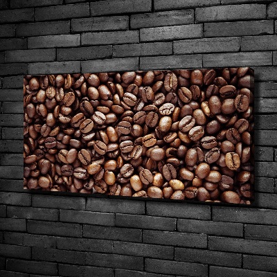 Foto quadro su tela Chicchi di caffè
