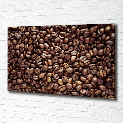 Foto quadro su tela Chicchi di caffè