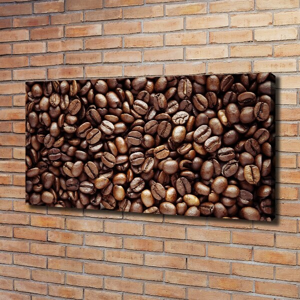 Foto quadro su tela Chicchi di caffè