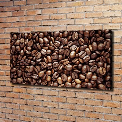 Foto quadro su tela Chicchi di caffè