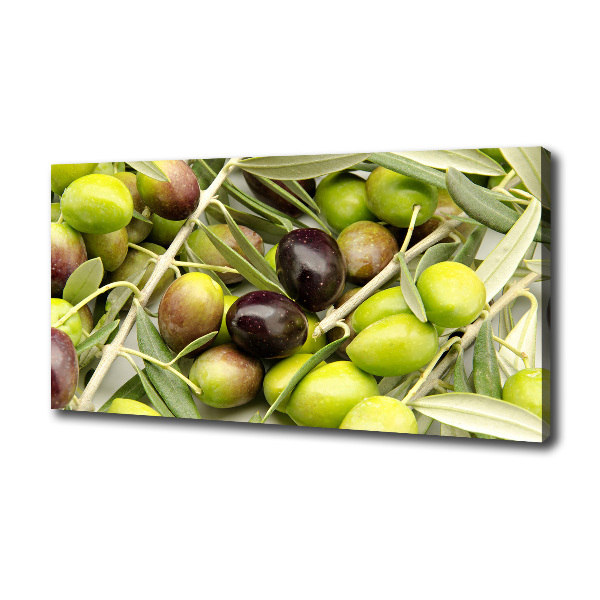 Quadro stampa su tela Olive fresche