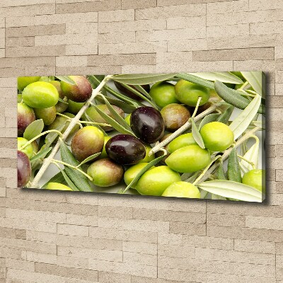 Quadro stampa su tela Olive fresche