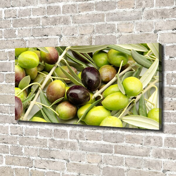 Quadro stampa su tela Olive fresche