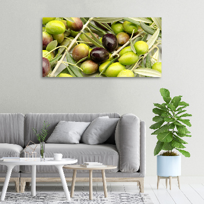 Quadro stampa su tela Olive fresche