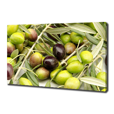 Quadro stampa su tela Olive fresche