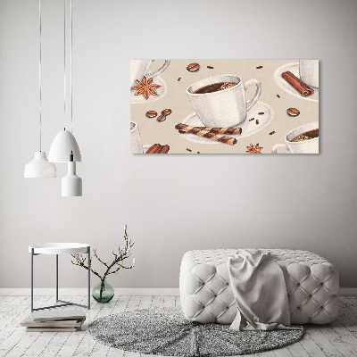 Quadro stampa su tela Una tazza di caffè