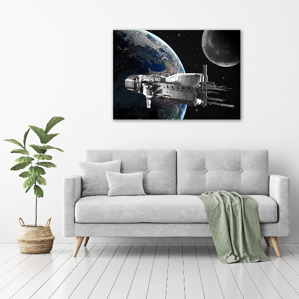 Quadro su tela Astronave