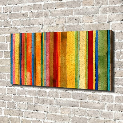 Foto quadro su tela Strisce colorate