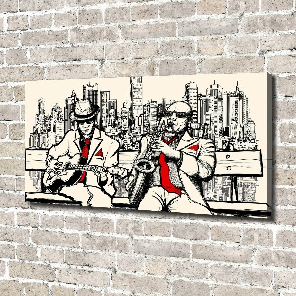 Quadro su tela New York Jazz