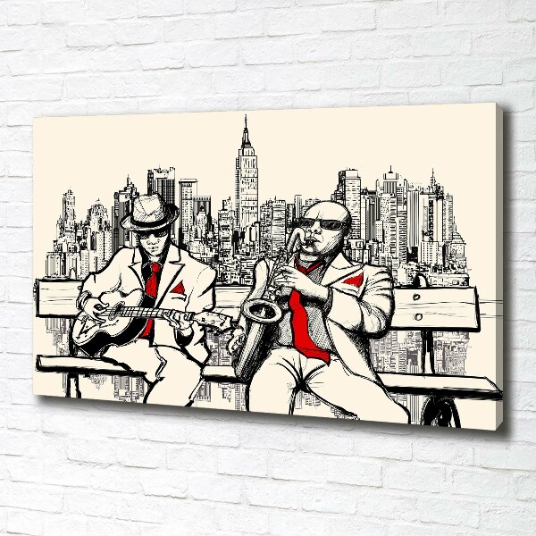 Quadro su tela New York Jazz