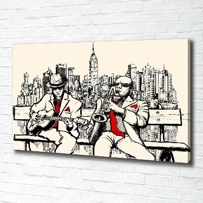 Quadro su tela New York Jazz