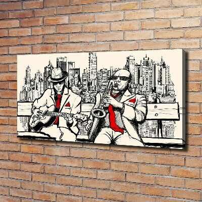 Quadro su tela New York Jazz